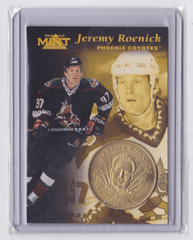 1997-98 Pinnacle Mint Collection Coin & Card Die Cut #15 of 30 Jeremy Roenick